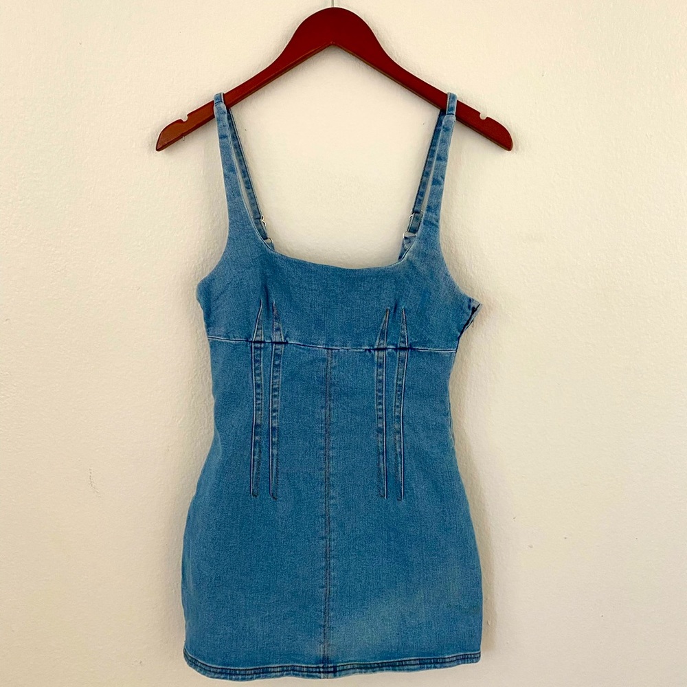 Urban outfitters denim mini dress